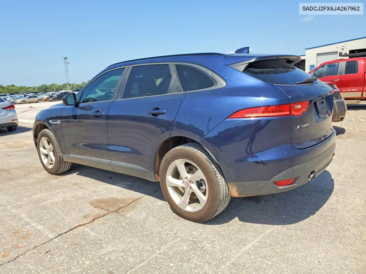2018 Jaguar F-Pace VIN: SADCJ2FX6JA267962 Lot: 56450276