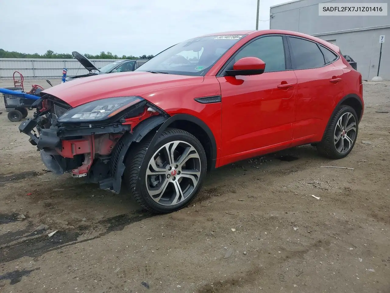 2018 Jaguar E-Pace First Edition VIN: SADFL2FX7J1Z01416 Lot: 56740756