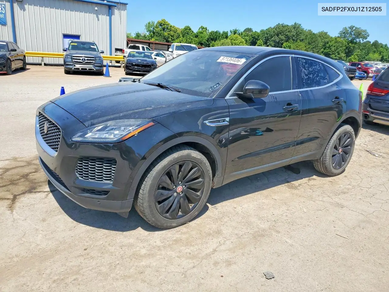 2018 Jaguar E-Pace Se VIN: SADFP2FX0J1Z12505 Lot: 57139406
