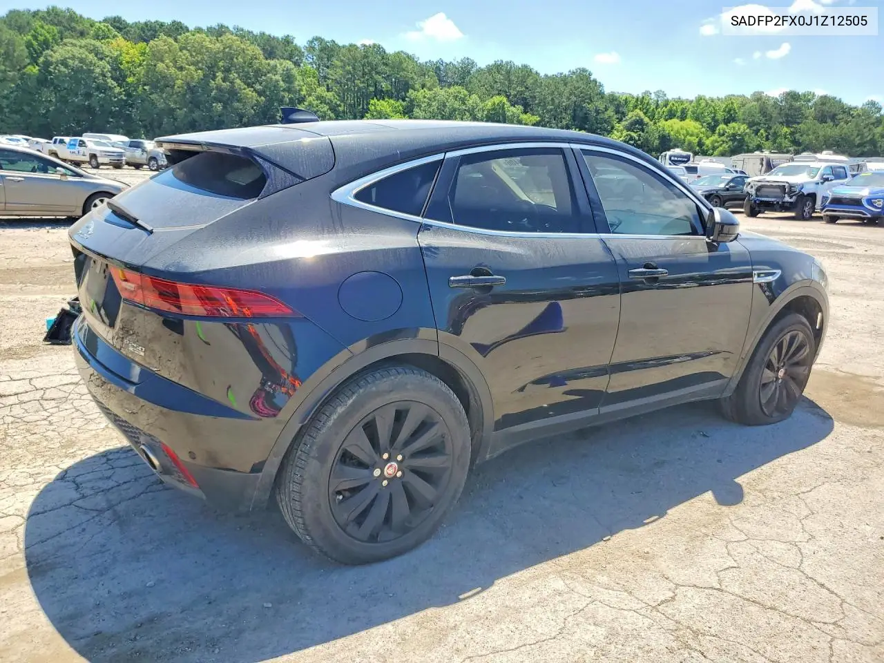 2018 Jaguar E-Pace Se VIN: SADFP2FX0J1Z12505 Lot: 57139406