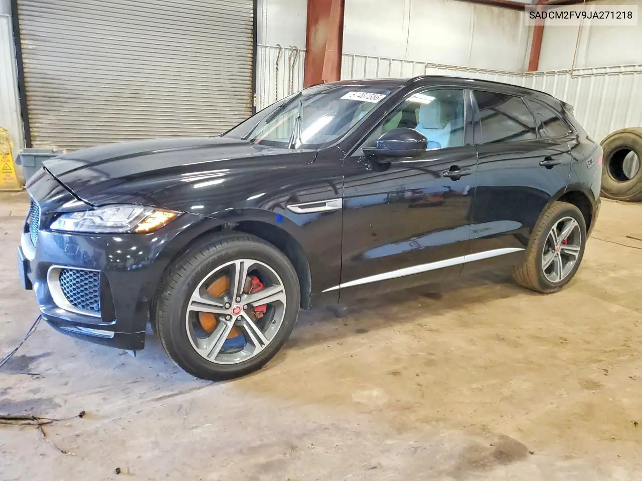 2018 Jaguar F-Pace S VIN: SADCM2FV9JA271218 Lot: 57407586