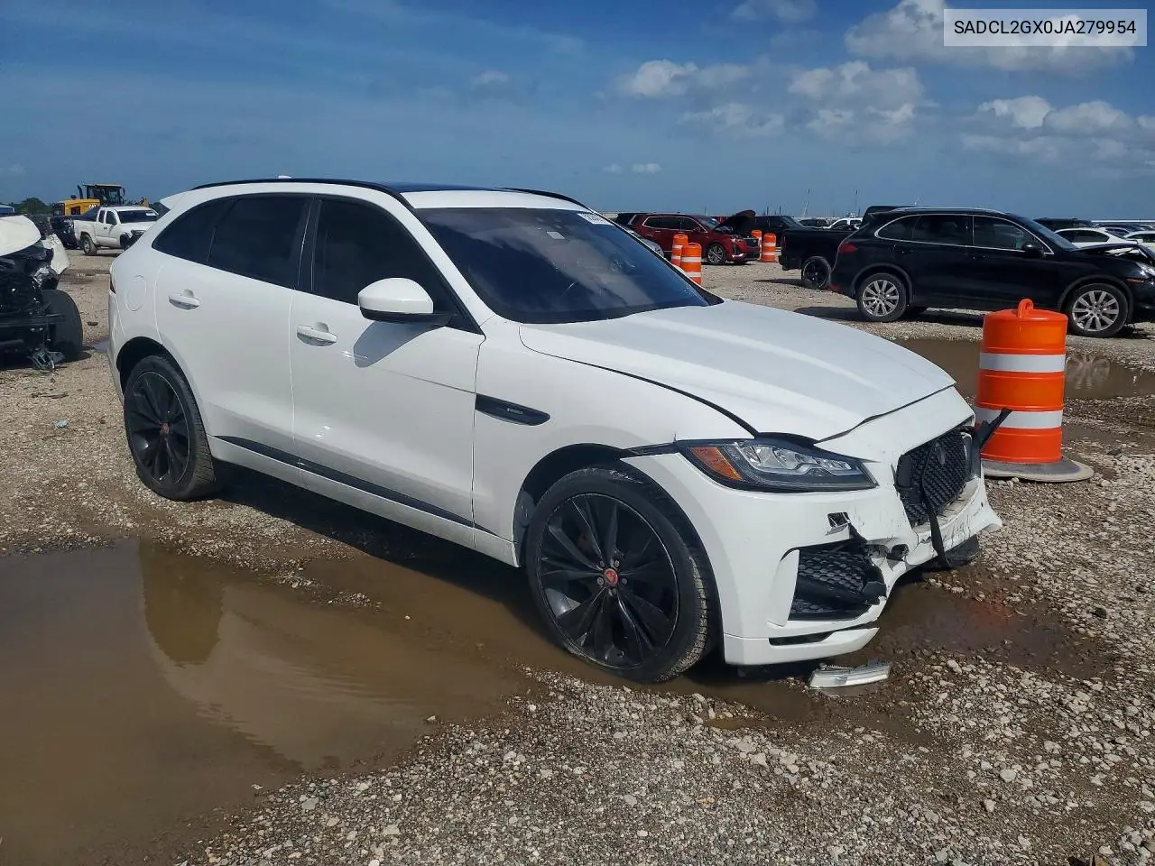 2018 Jaguar F-Pace R - Sport VIN: SADCL2GX0JA279954 Lot: 58384216