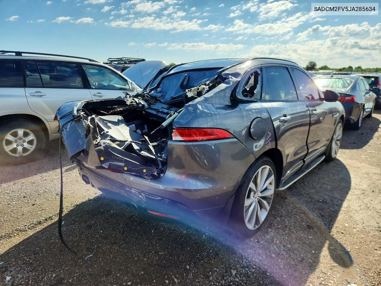 2018 Jaguar F-Pace S VIN: SADCM2FV5JA285634 Lot: 58461646