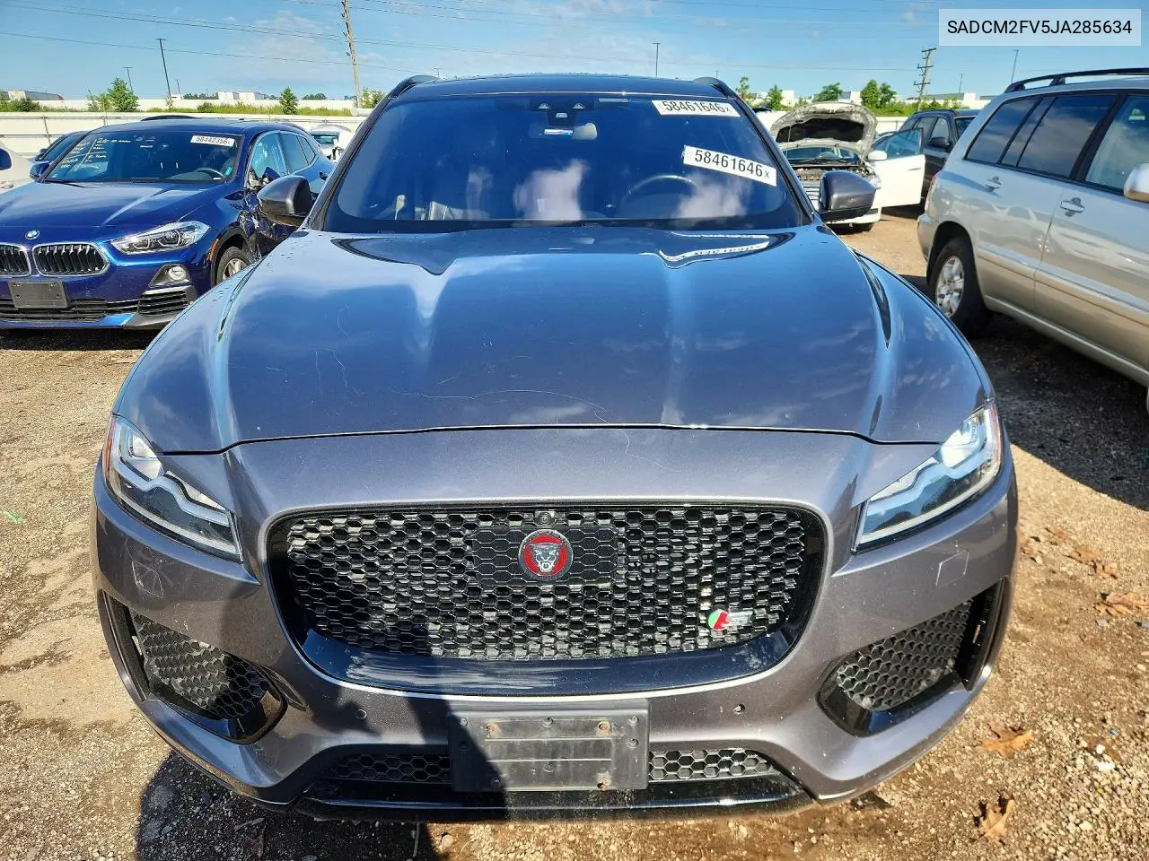 2018 Jaguar F-Pace S VIN: SADCM2FV5JA285634 Lot: 58461646