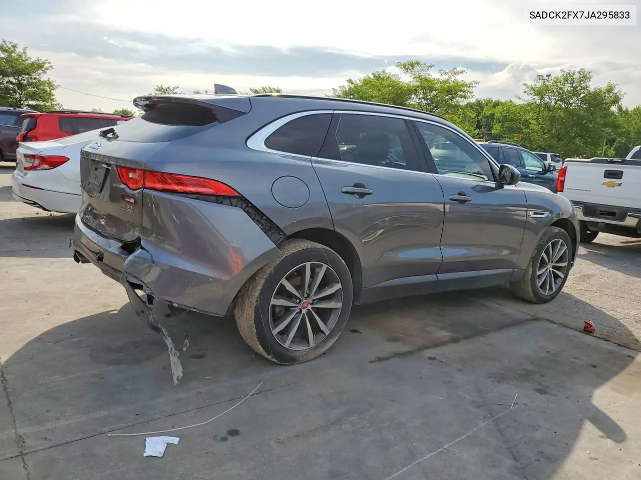 2018 Jaguar F-Pace Prestige VIN: SADCK2FX7JA295833 Lot: 58479166
