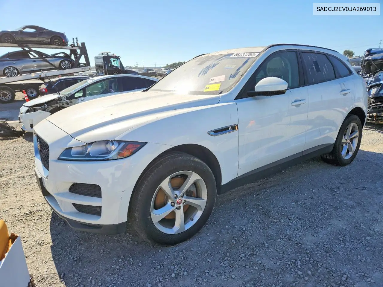 2018 Jaguar F-Pace Premium VIN: SADCJ2EV0JA269013 Lot: 58537306