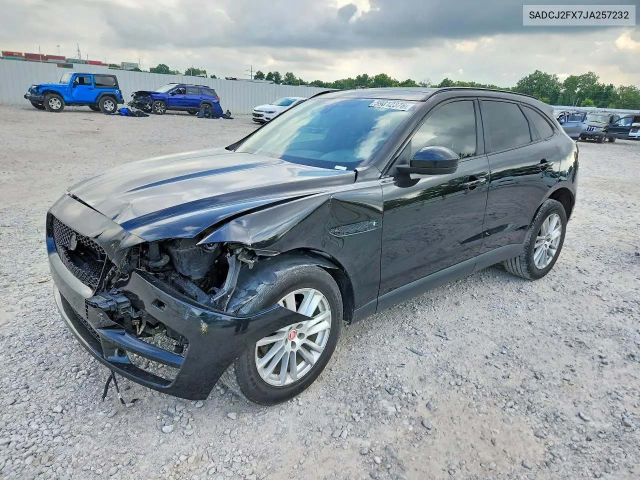 2018 Jaguar F-Pace Premium VIN: SADCJ2FX7JA257232 Lot: 59812376