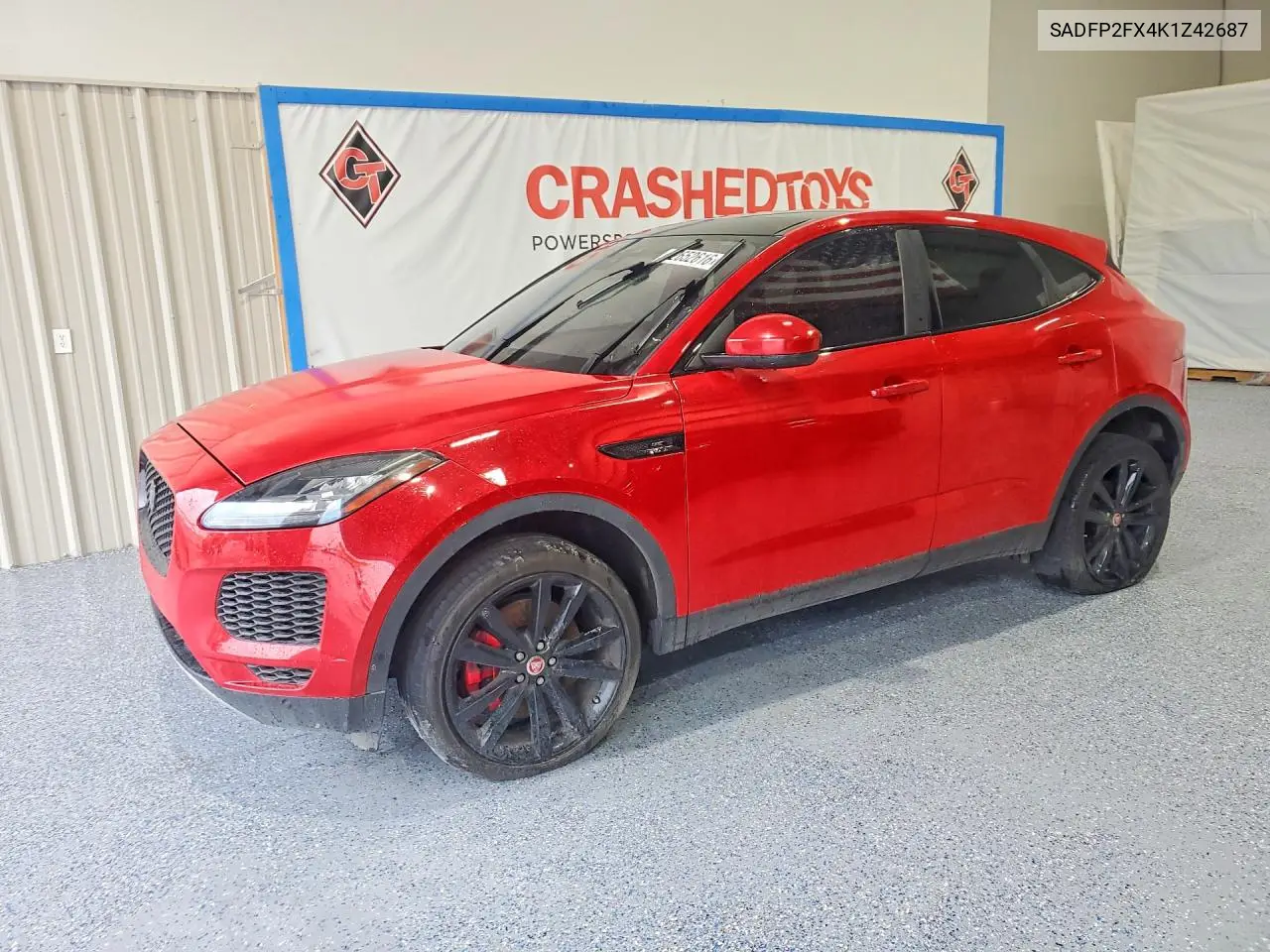 2019 Jaguar E-Pace Se VIN: SADFP2FX4K1Z42687 Lot: 52652616