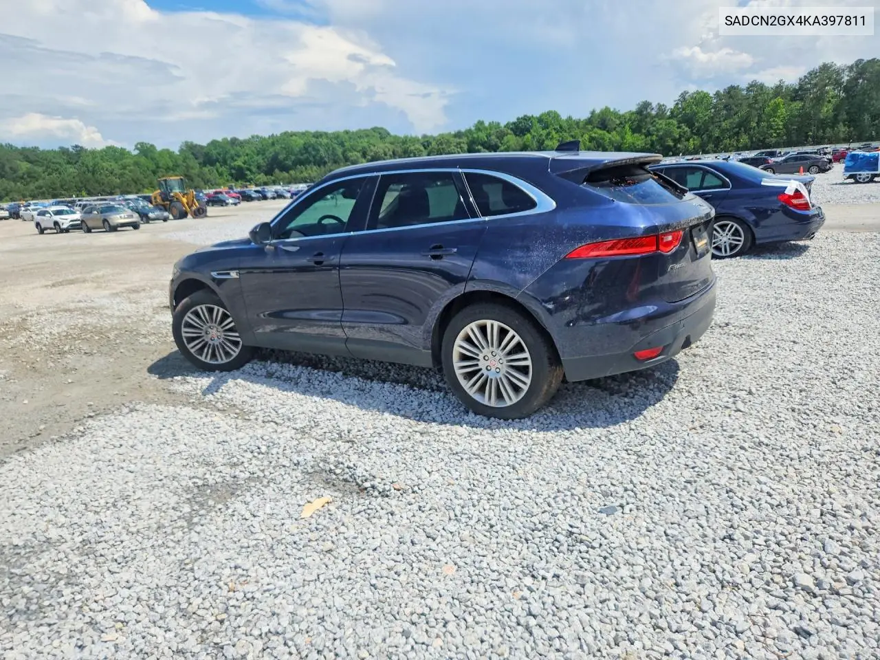 2019 Jaguar F-Pace Portfolio VIN: SADCN2GX4KA397811 Lot: 53239476