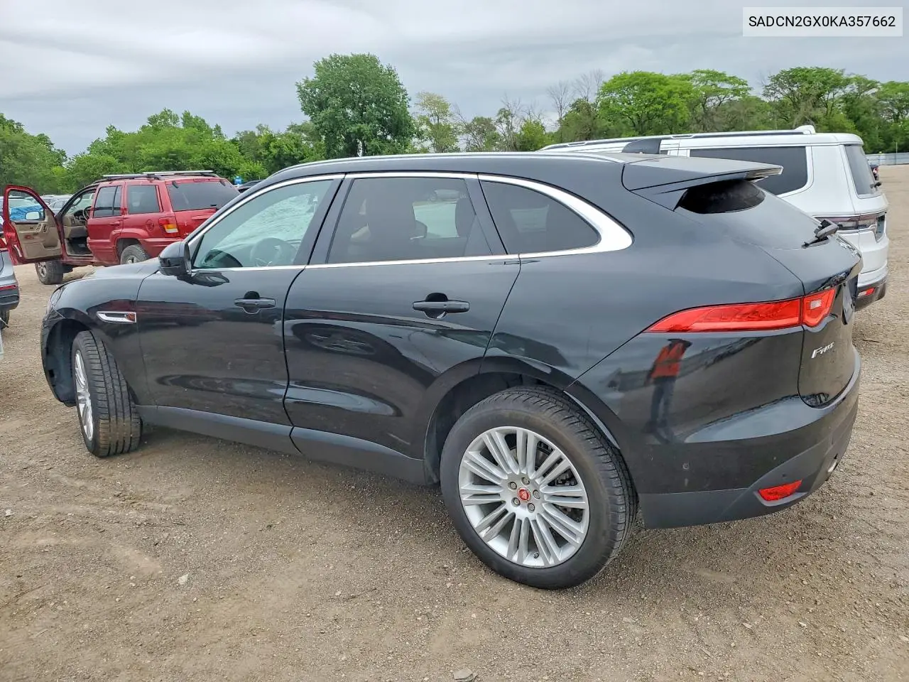 2019 Jaguar F-Pace Portfolio VIN: SADCN2GX0KA357662 Lot: 54454306