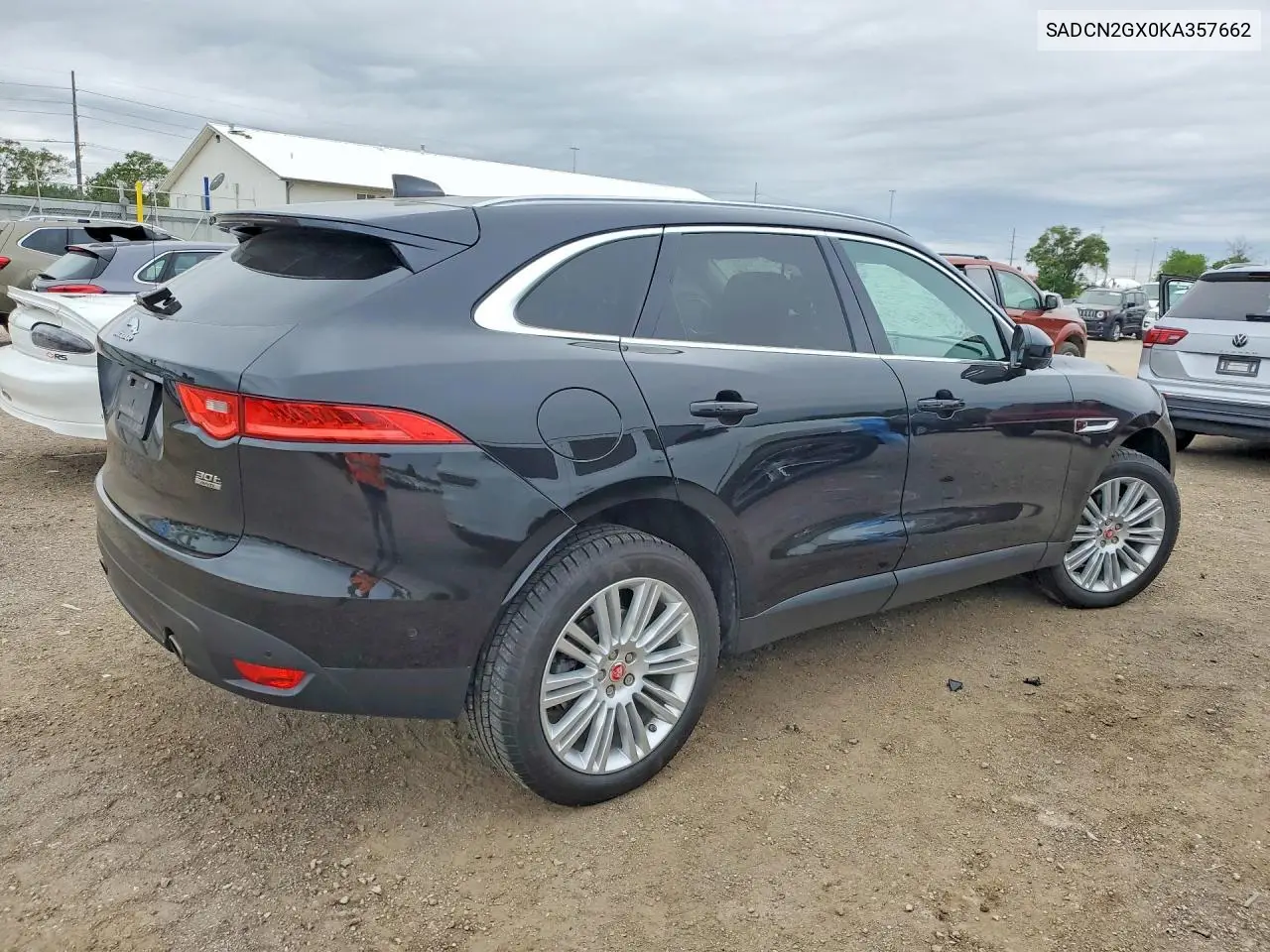 2019 Jaguar F-Pace Portfolio VIN: SADCN2GX0KA357662 Lot: 54454306