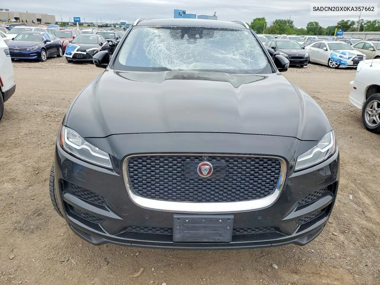 2019 Jaguar F-Pace Portfolio VIN: SADCN2GX0KA357662 Lot: 54454306