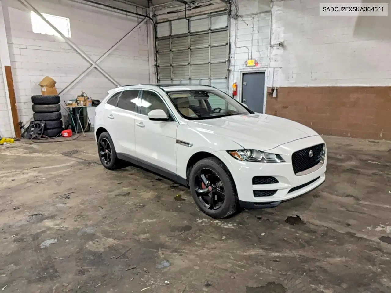 2019 Jaguar F-Pace Premium VIN: SADCJ2FX5KA364541 Lot: 55096306