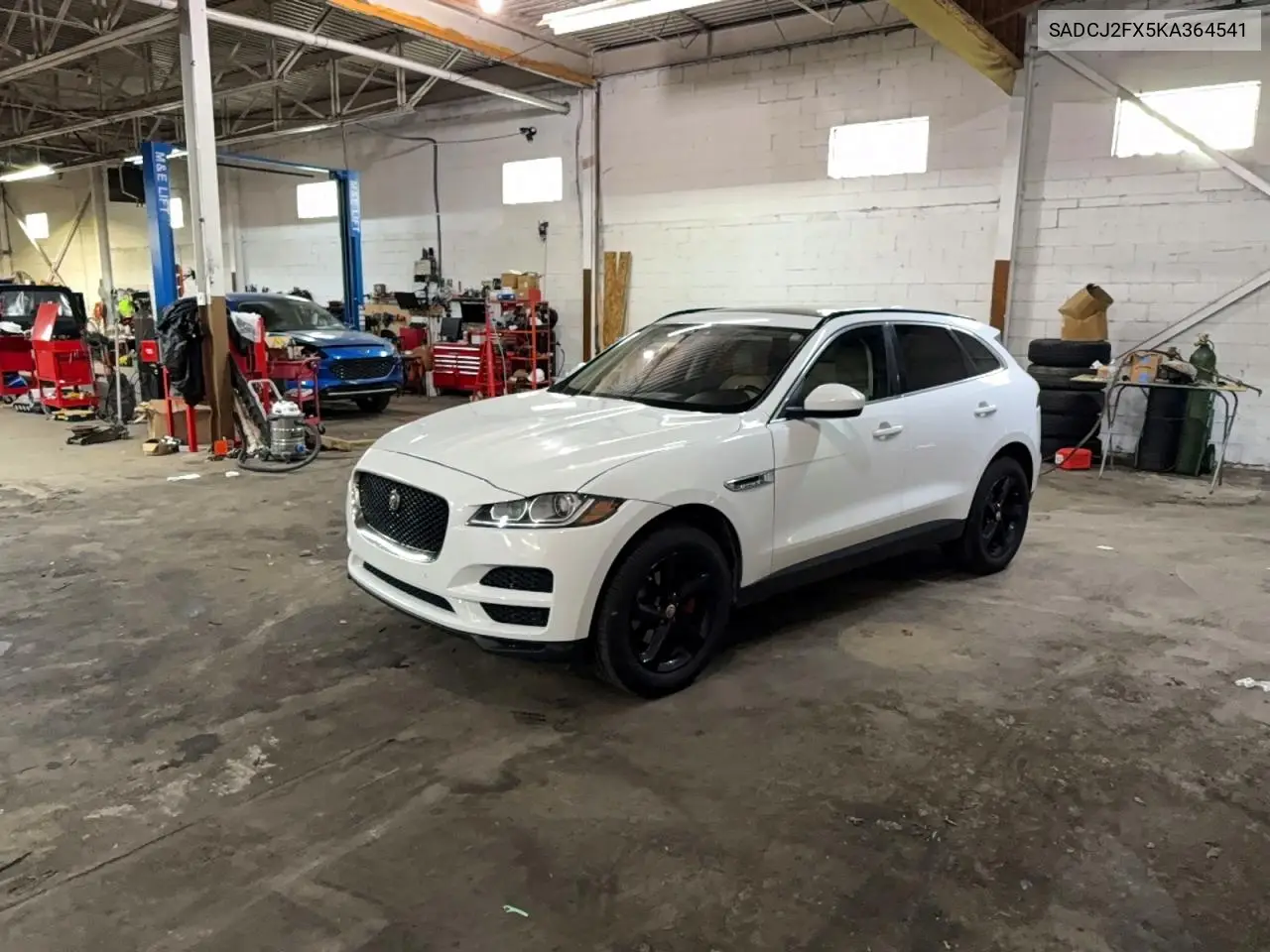 2019 Jaguar F-Pace Premium VIN: SADCJ2FX5KA364541 Lot: 55096306
