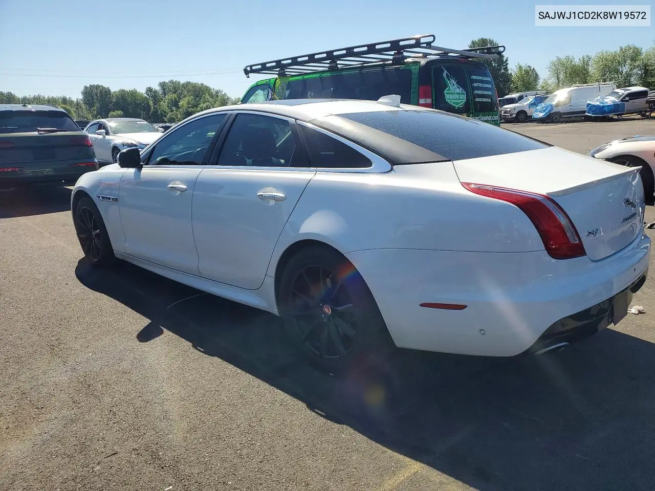 2019 Jaguar Xj R - Sport VIN: SAJWJ1CD2K8W19572 Lot: 55779796