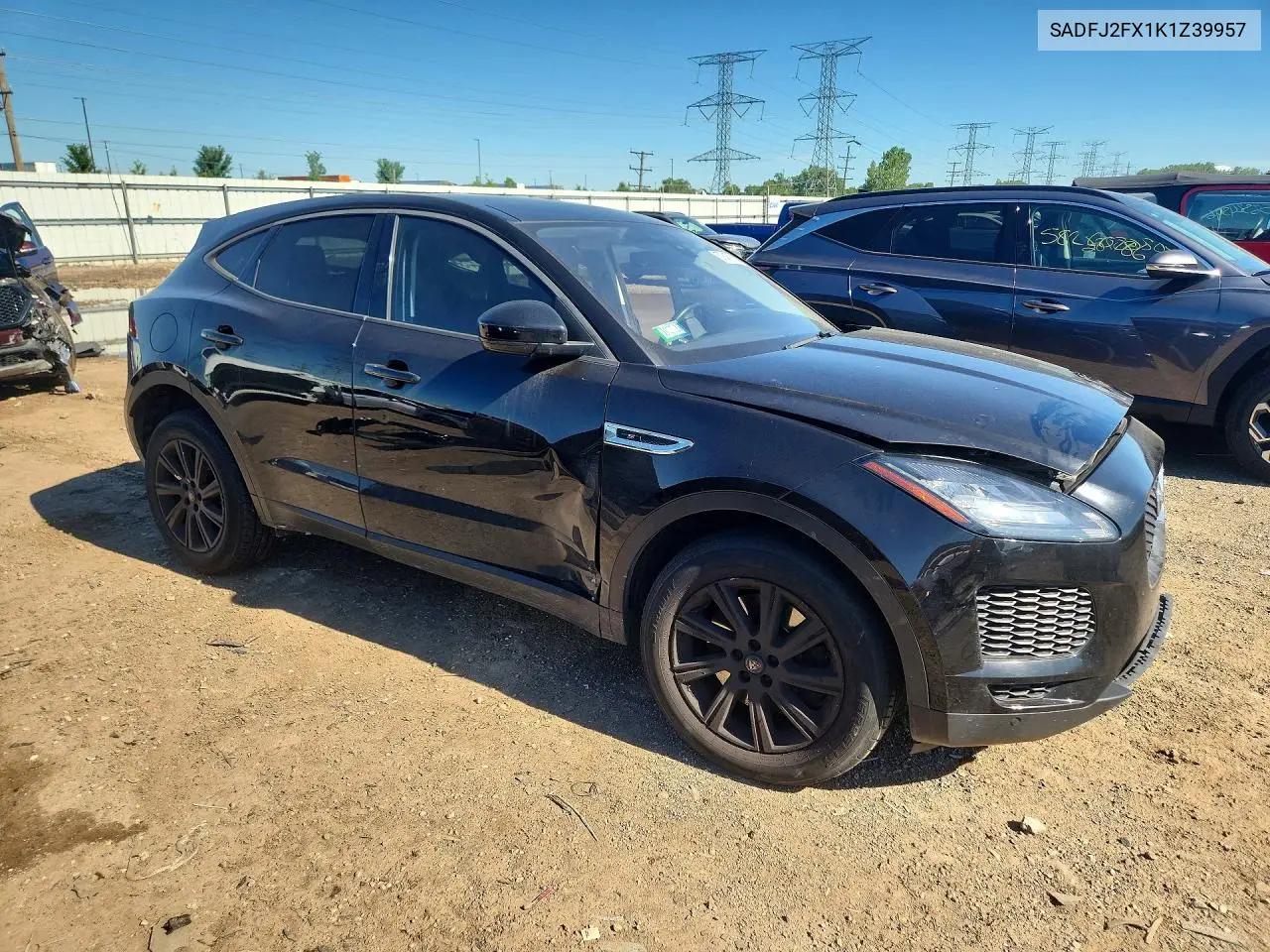 2019 Jaguar E-Pace S VIN: SADFJ2FX1K1Z39957 Lot: 57845936
