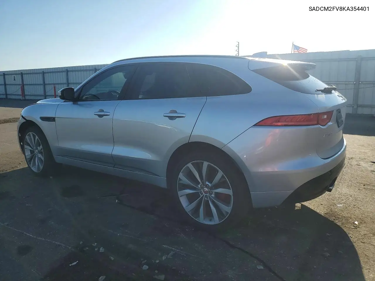 2019 Jaguar F-Pace S VIN: SADCM2FV8KA354401 Lot: 58191286