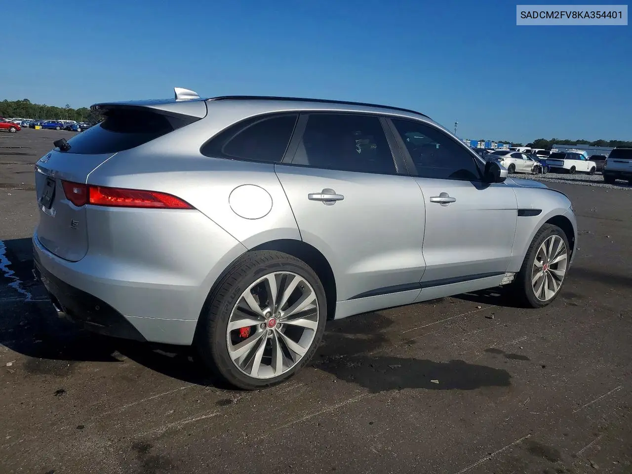 2019 Jaguar F-Pace S VIN: SADCM2FV8KA354401 Lot: 58191286