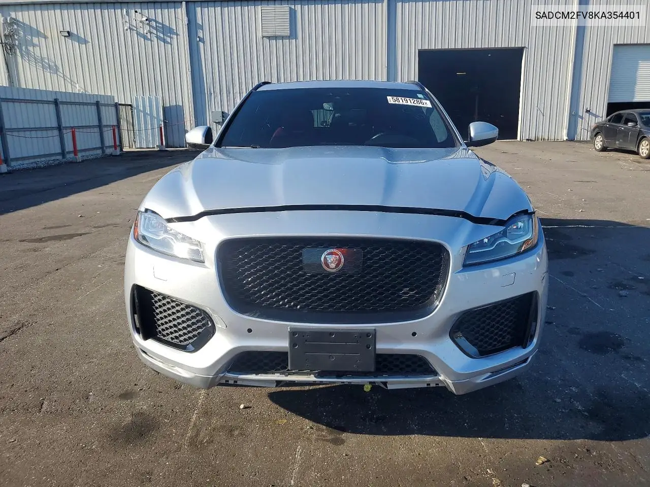 2019 Jaguar F-Pace S VIN: SADCM2FV8KA354401 Lot: 58191286