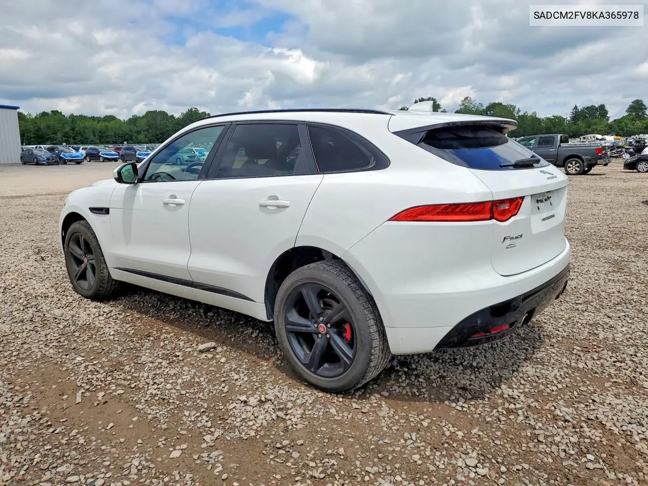 2019 Jaguar F-Pace S VIN: SADCM2FV8KA365978 Lot: 58353106