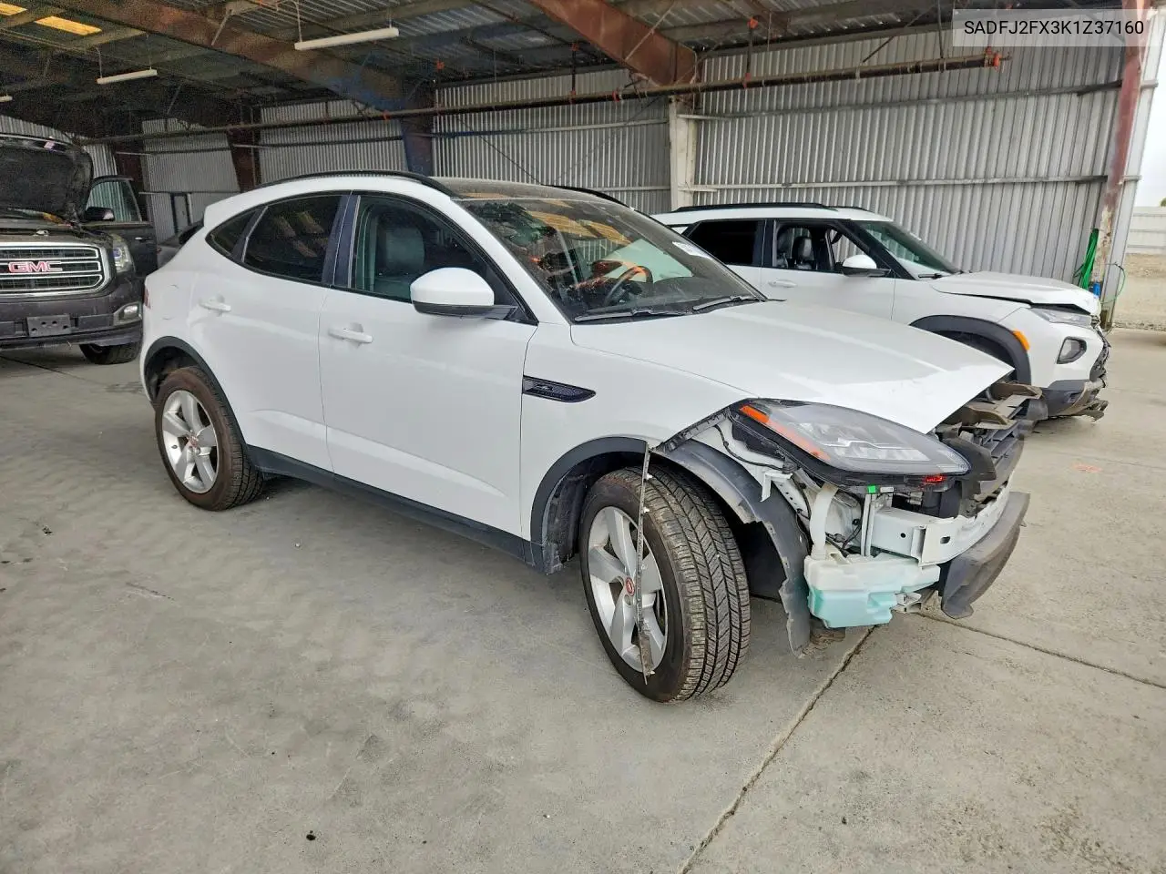 2019 Jaguar E-Pace S VIN: SADFJ2FX3K1Z37160 Lot: 58471866