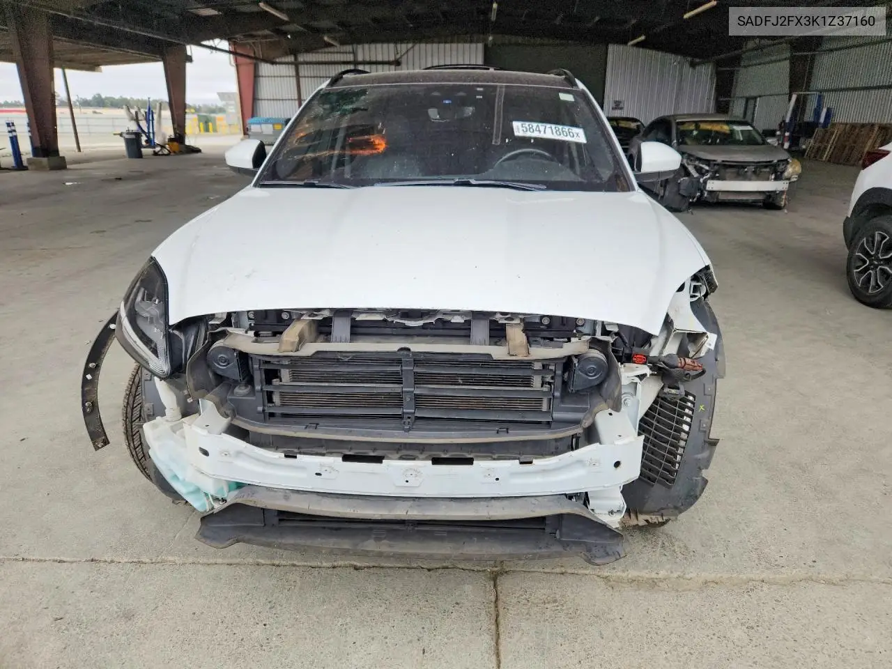 2019 Jaguar E-Pace S VIN: SADFJ2FX3K1Z37160 Lot: 58471866