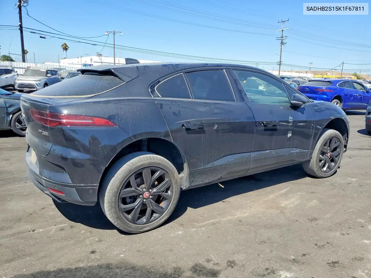 2019 Jaguar I-Pace S VIN: SADHB2S15K1F67811 Lot: 59807046