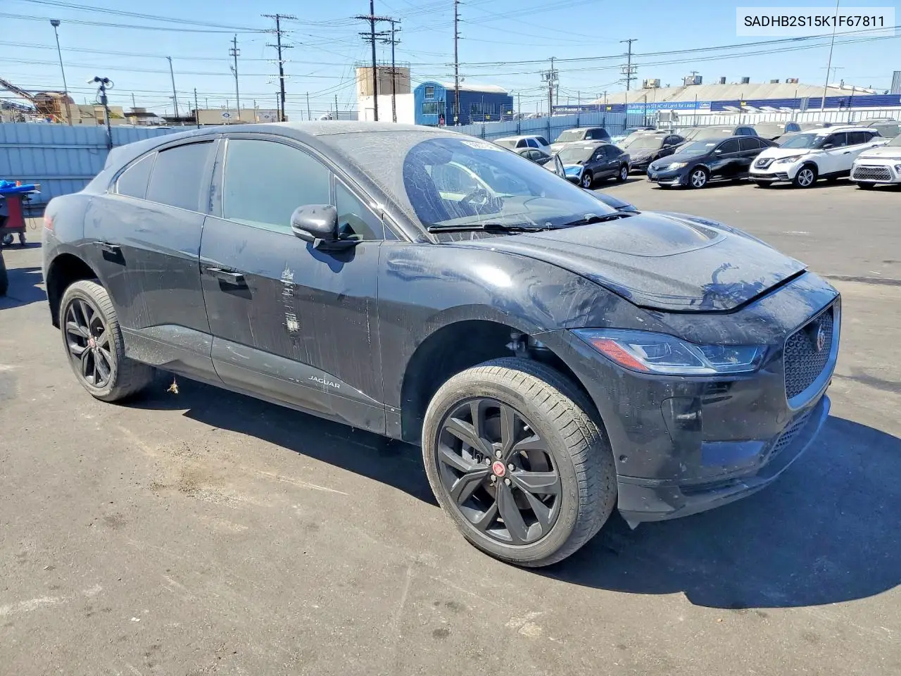 2019 Jaguar I-Pace S VIN: SADHB2S15K1F67811 Lot: 59807046