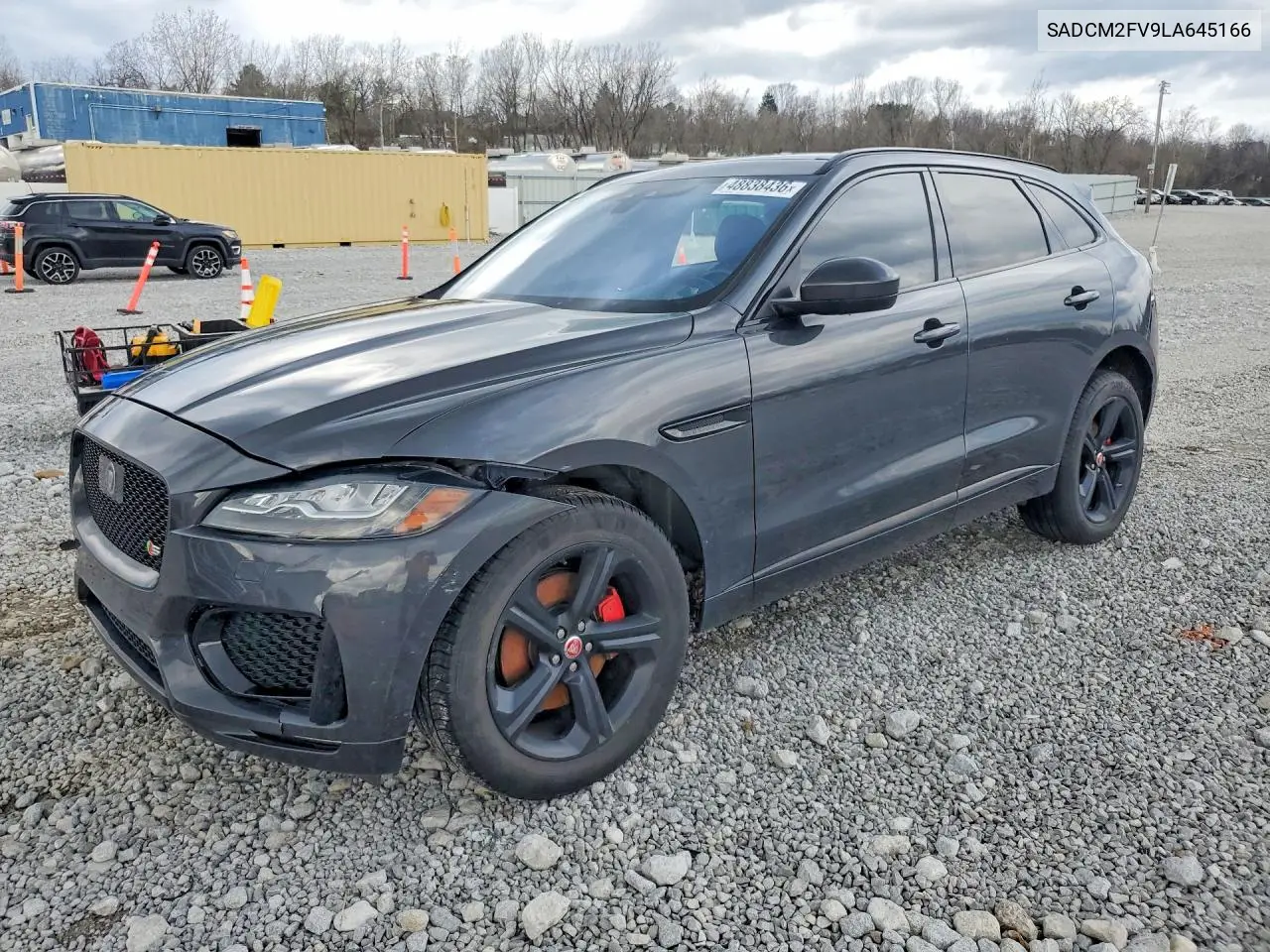 2020 Jaguar F-Pace S VIN: SADCM2FV9LA645166 Lot: 48838436