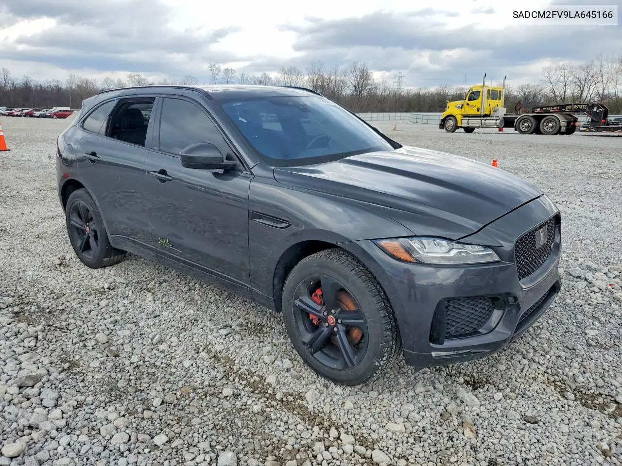 2020 Jaguar F-Pace S VIN: SADCM2FV9LA645166 Lot: 48838436