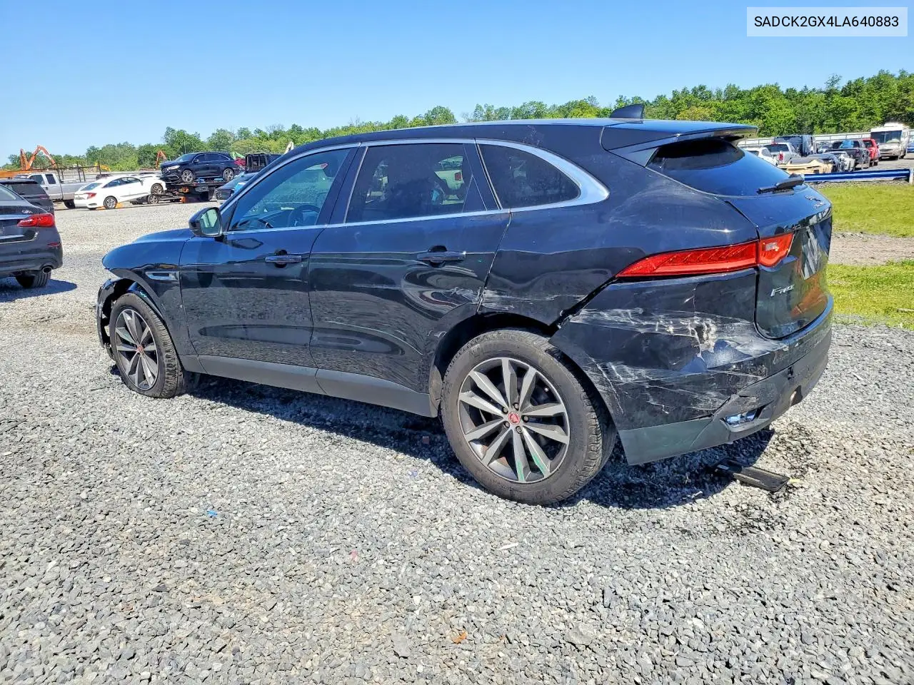 2020 Jaguar F-Pace Prestige VIN: SADCK2GX4LA640883 Lot: 55195056