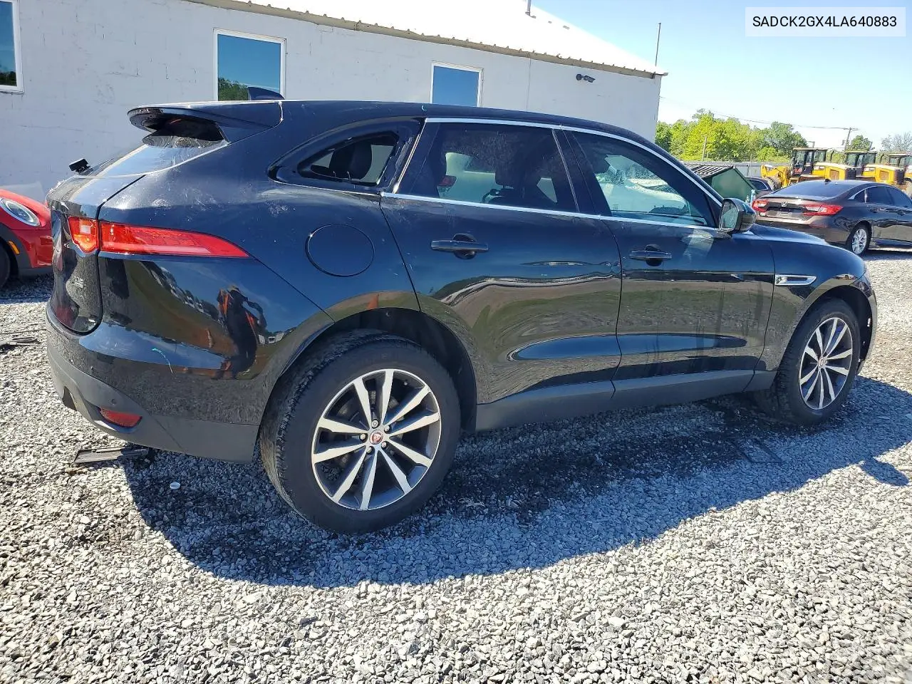 2020 Jaguar F-Pace Prestige VIN: SADCK2GX4LA640883 Lot: 55195056