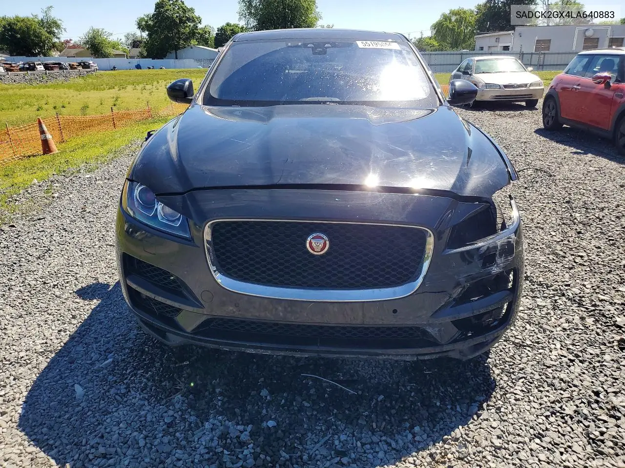 2020 Jaguar F-Pace Prestige VIN: SADCK2GX4LA640883 Lot: 55195056