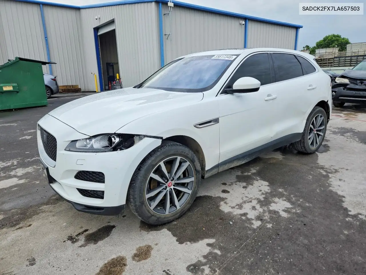 2020 Jaguar F-Pace Prestige VIN: SADCK2FX7LA657503 Lot: 55617346