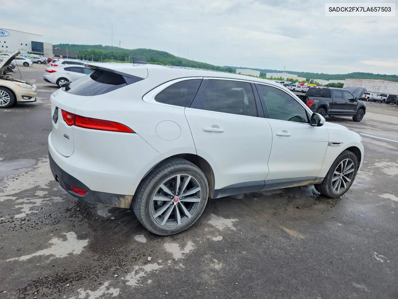 2020 Jaguar F-Pace Prestige VIN: SADCK2FX7LA657503 Lot: 55617346