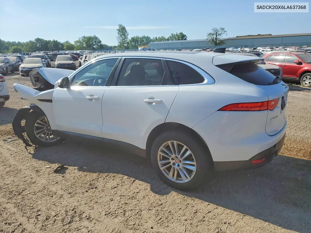 2020 Jaguar F-Pace Prestige VIN: SADCK2GX6LA637368 Lot: 56266856