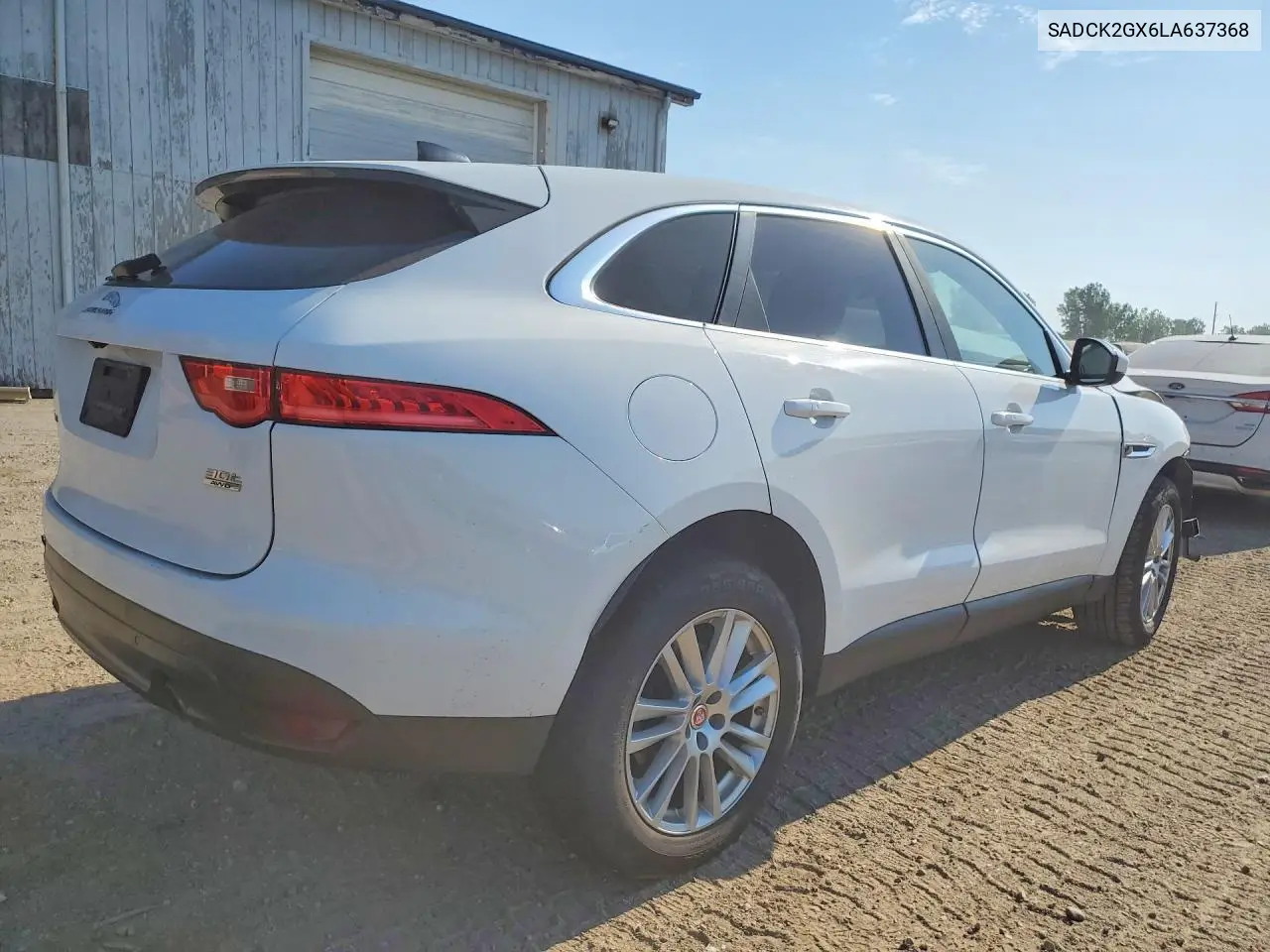 2020 Jaguar F-Pace Prestige VIN: SADCK2GX6LA637368 Lot: 56266856