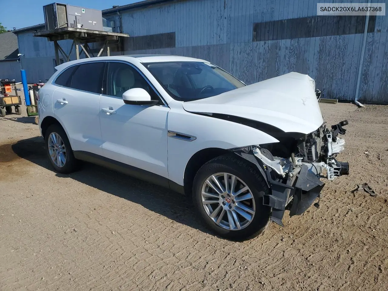 2020 Jaguar F-Pace Prestige VIN: SADCK2GX6LA637368 Lot: 56266856