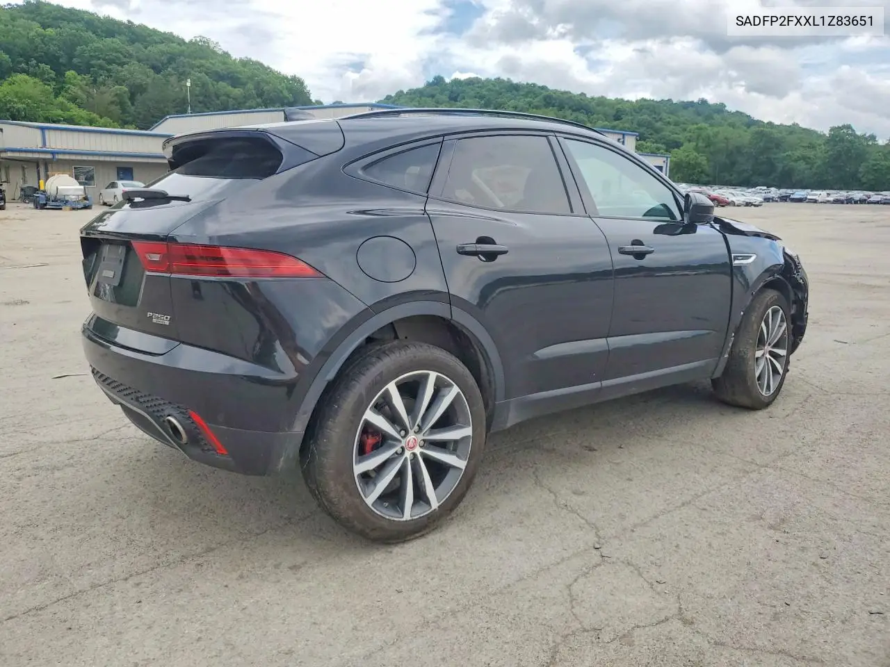2020 Jaguar E-Pace Se VIN: SADFP2FXXL1Z83651 Lot: 57260146