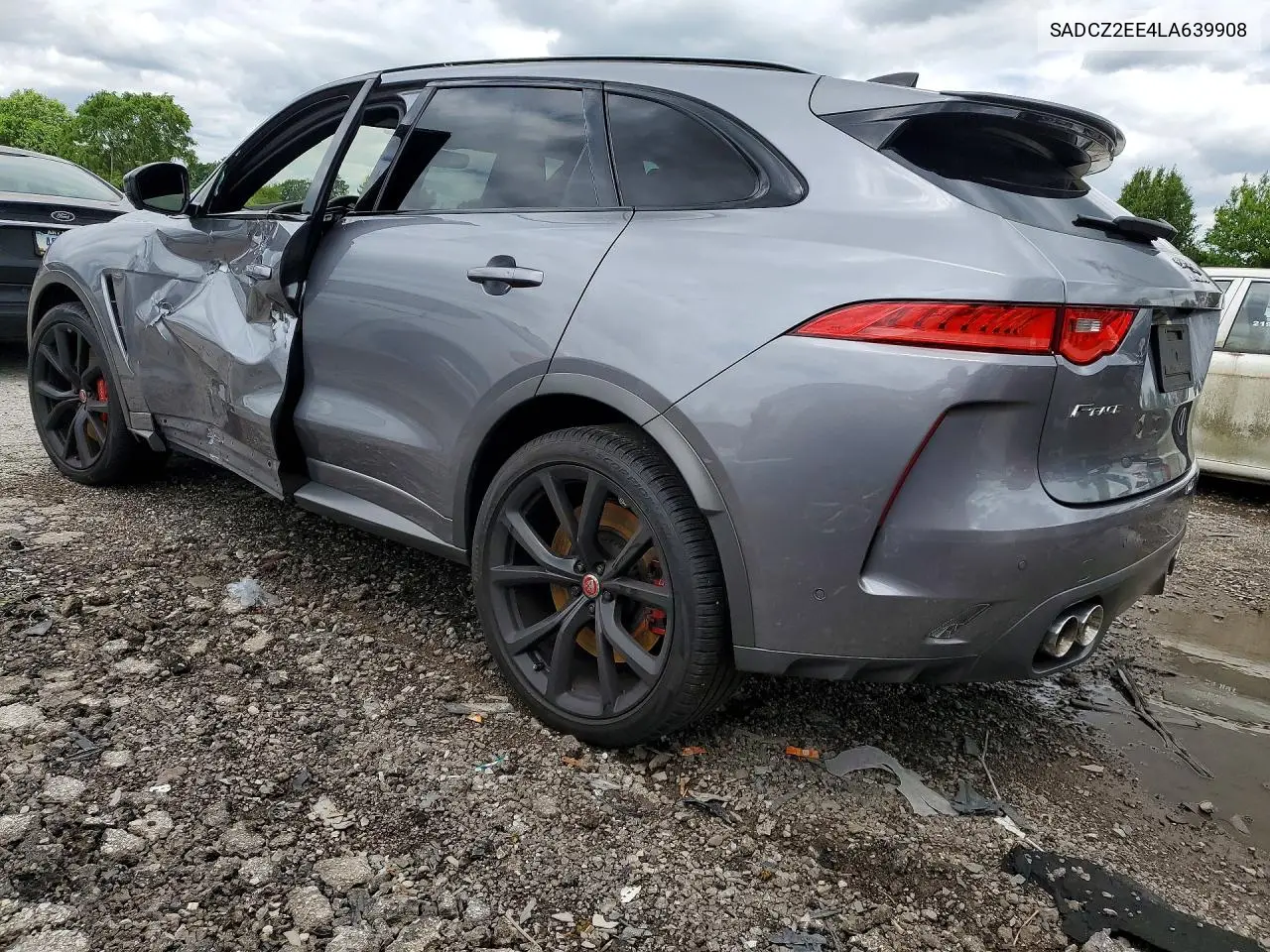 2020 Jaguar F-Pace Svr VIN: SADCZ2EE4LA639908 Lot: 57501046
