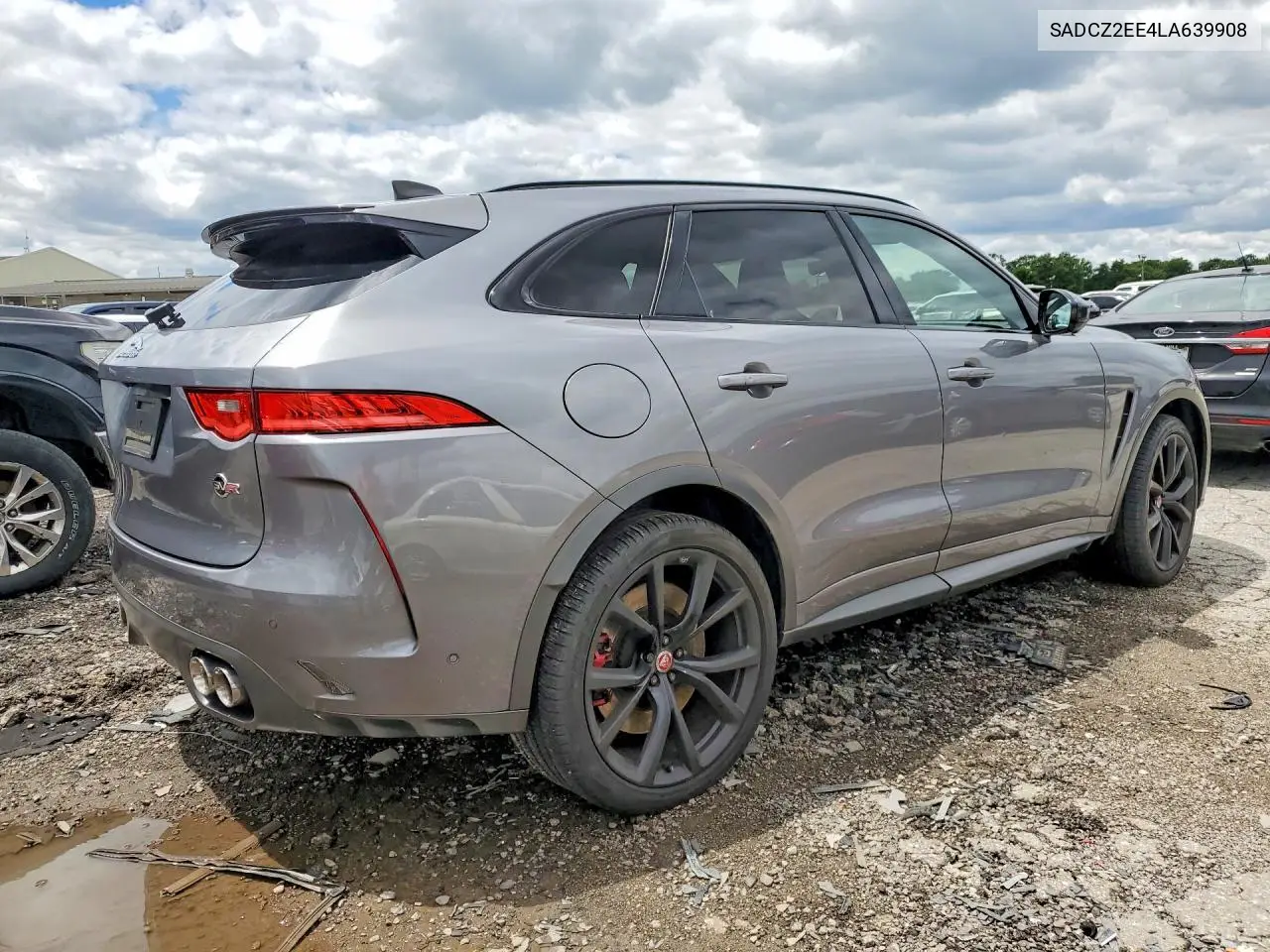 2020 Jaguar F-Pace Svr VIN: SADCZ2EE4LA639908 Lot: 57501046