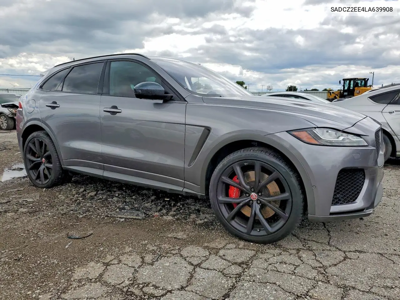 2020 Jaguar F-Pace Svr VIN: SADCZ2EE4LA639908 Lot: 57501046