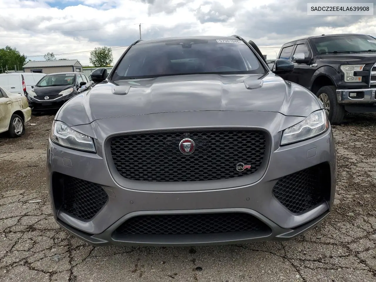 2020 Jaguar F-Pace Svr VIN: SADCZ2EE4LA639908 Lot: 57501046