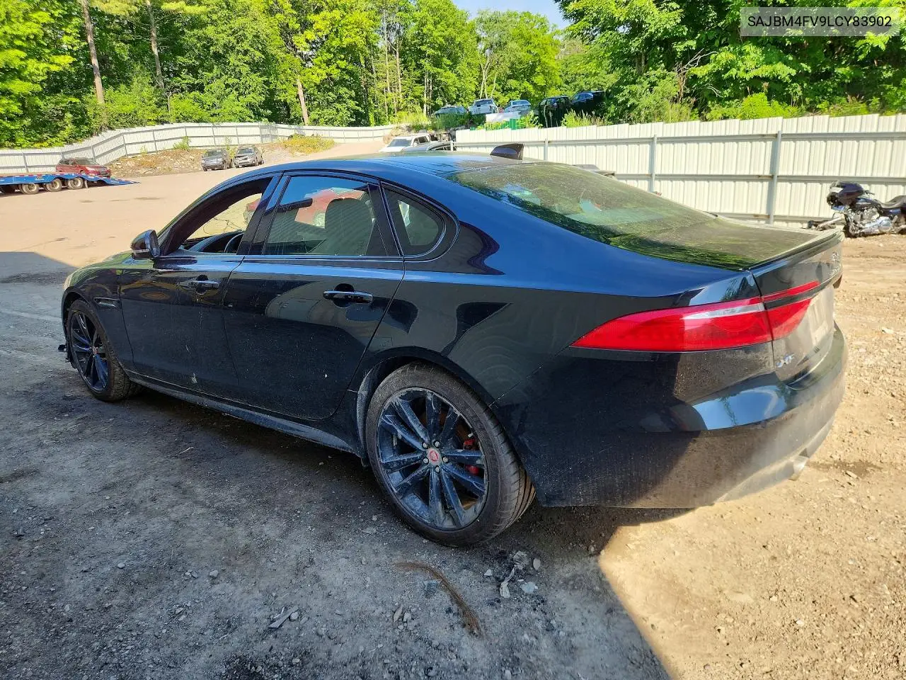2020 Jaguar Xf S VIN: SAJBM4FV9LCY83902 Lot: 57646246