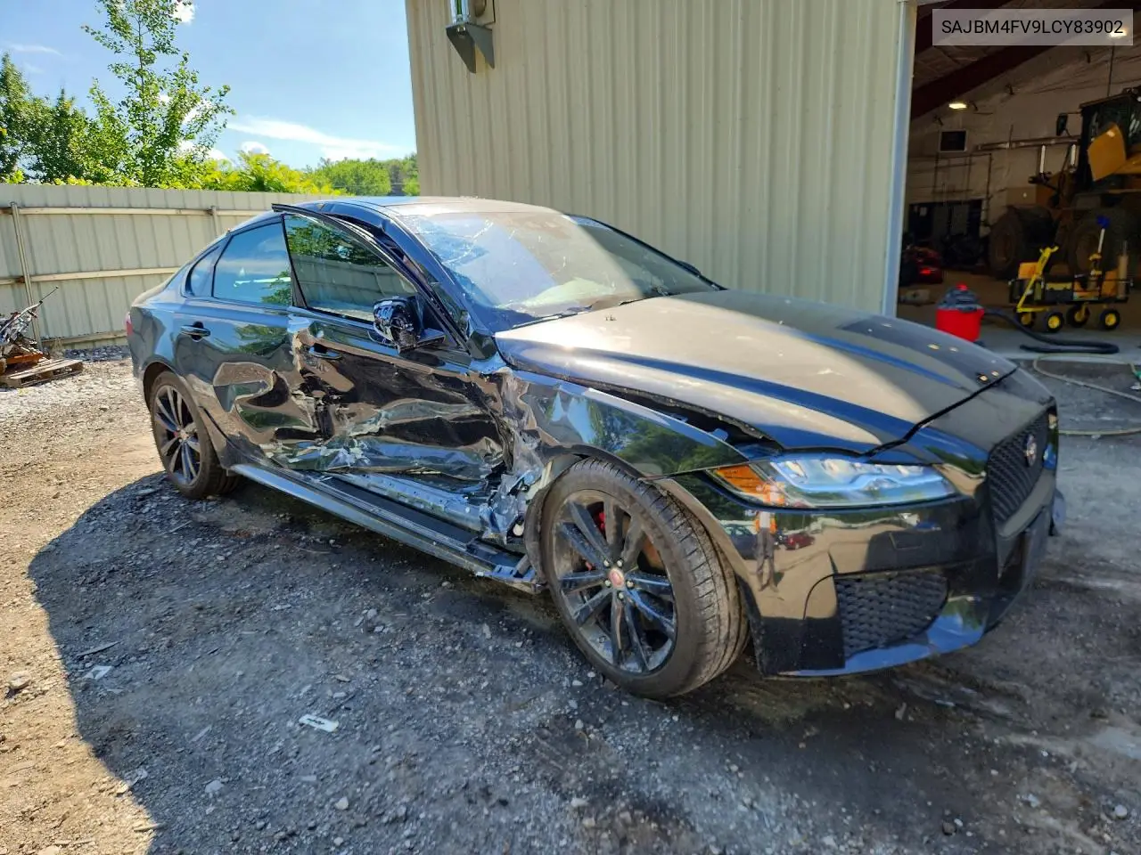 2020 Jaguar Xf S VIN: SAJBM4FV9LCY83902 Lot: 57646246