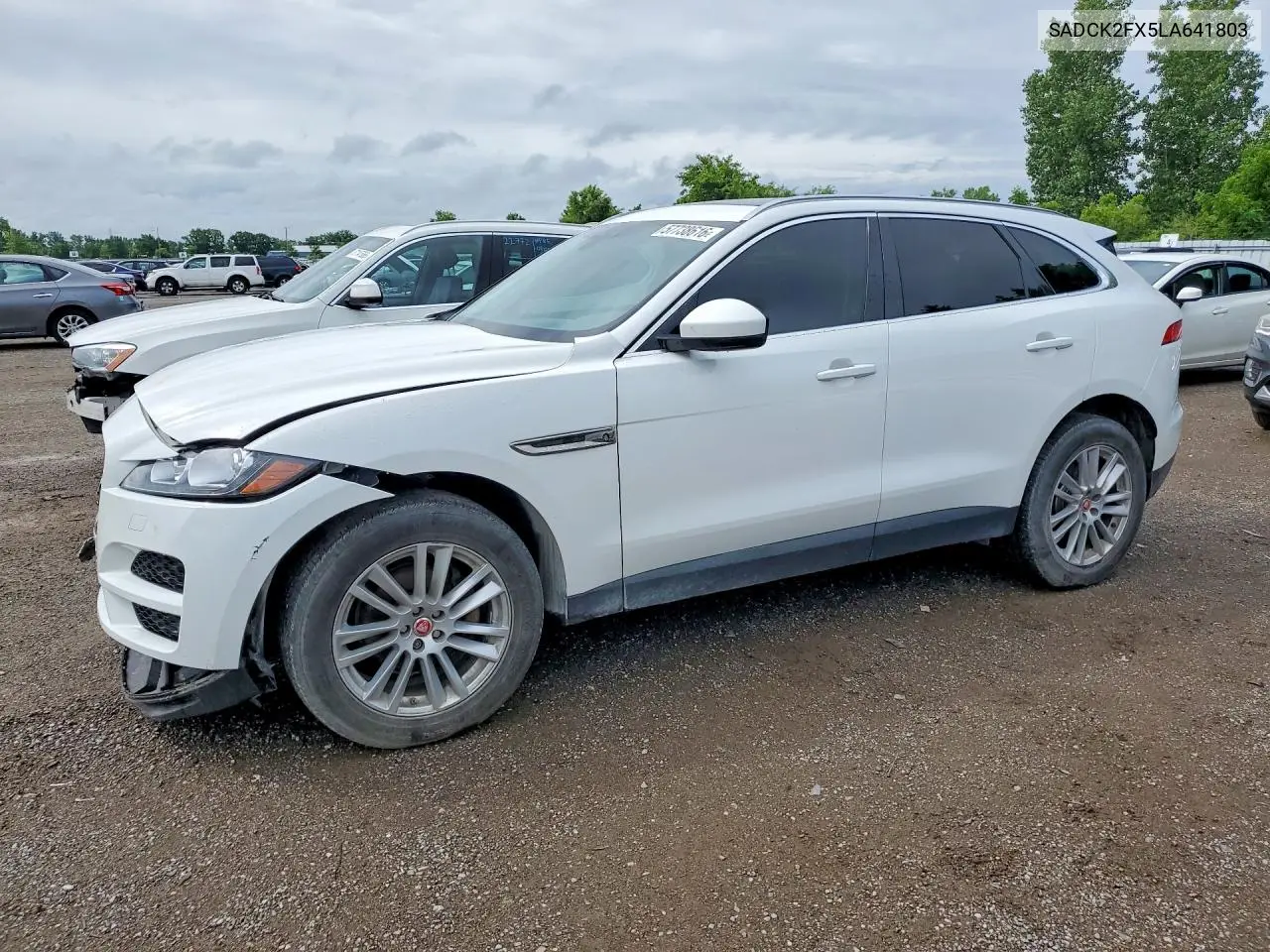 2020 Jaguar F-Pace Prestige VIN: SADCK2FX5LA641803 Lot: 57738616