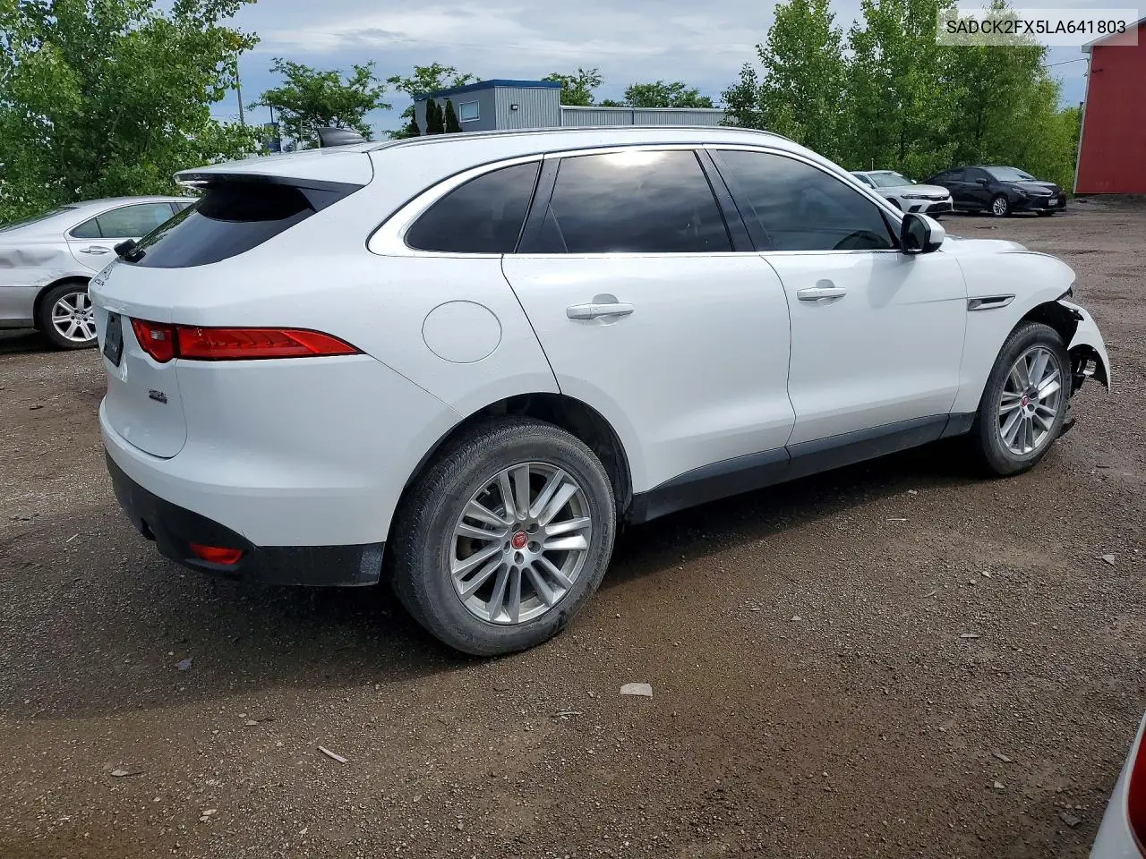 2020 Jaguar F-Pace Prestige VIN: SADCK2FX5LA641803 Lot: 57738616