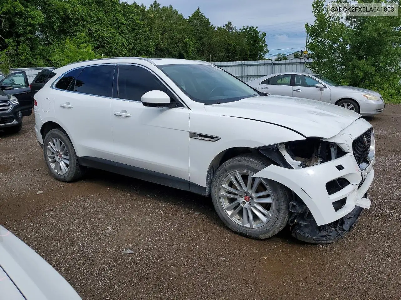 2020 Jaguar F-Pace Prestige VIN: SADCK2FX5LA641803 Lot: 57738616