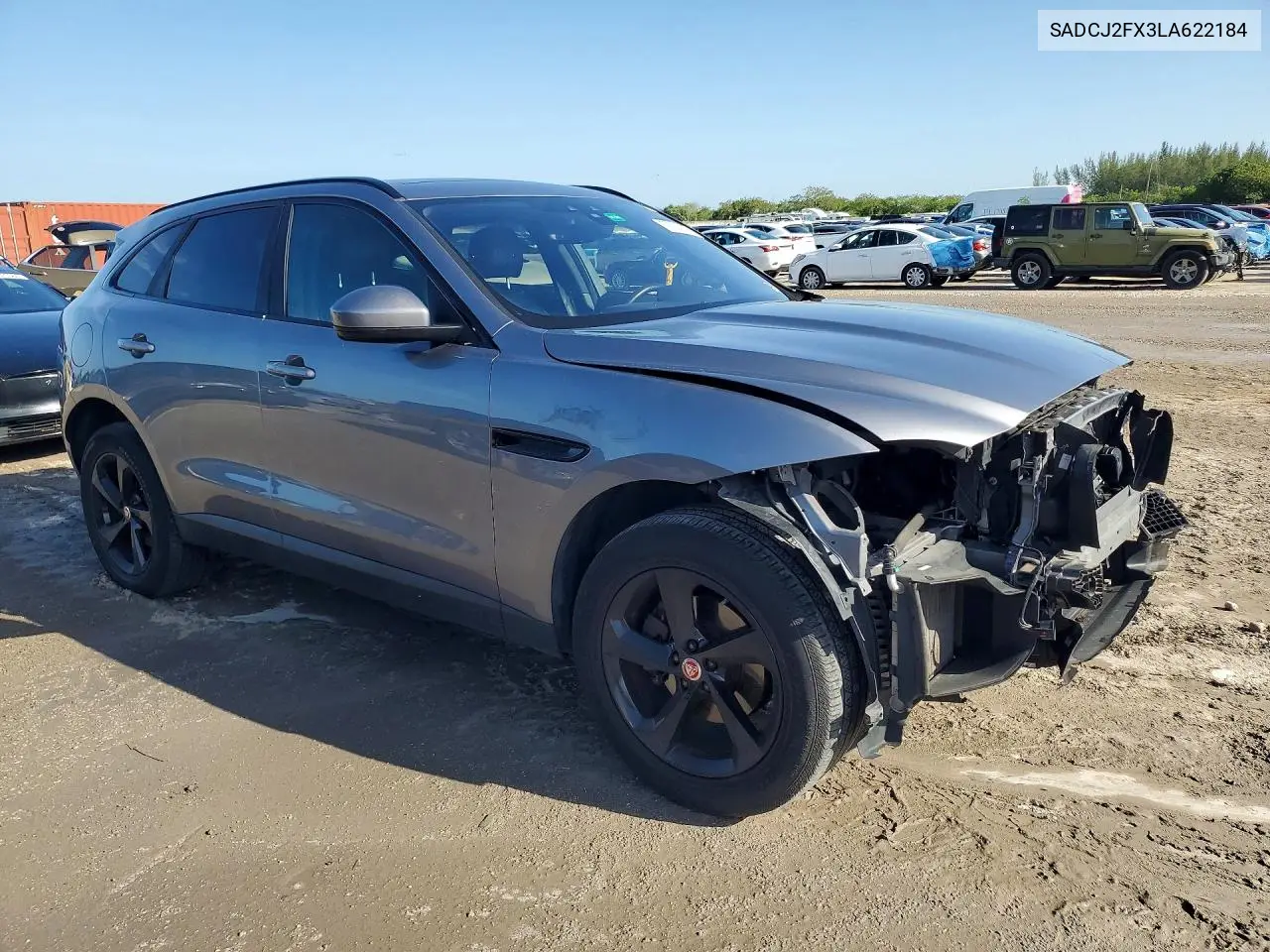 2020 Jaguar F-Pace Premium VIN: SADCJ2FX3LA622184 Lot: 57824516