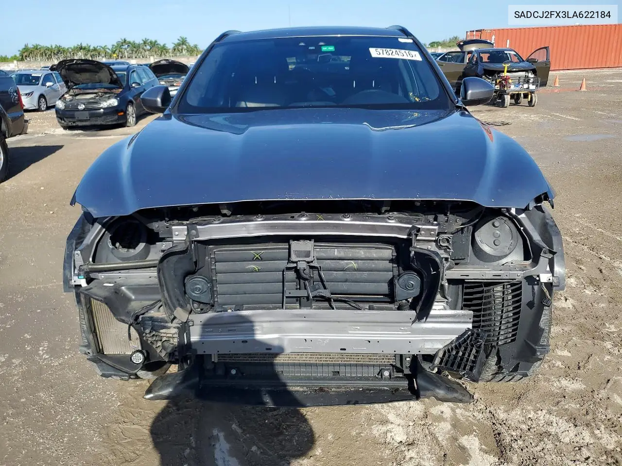 2020 Jaguar F-Pace Premium VIN: SADCJ2FX3LA622184 Lot: 57824516